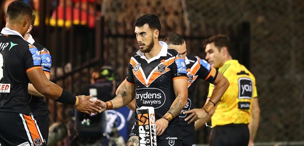 The Wests Tigers light up the Red Zone