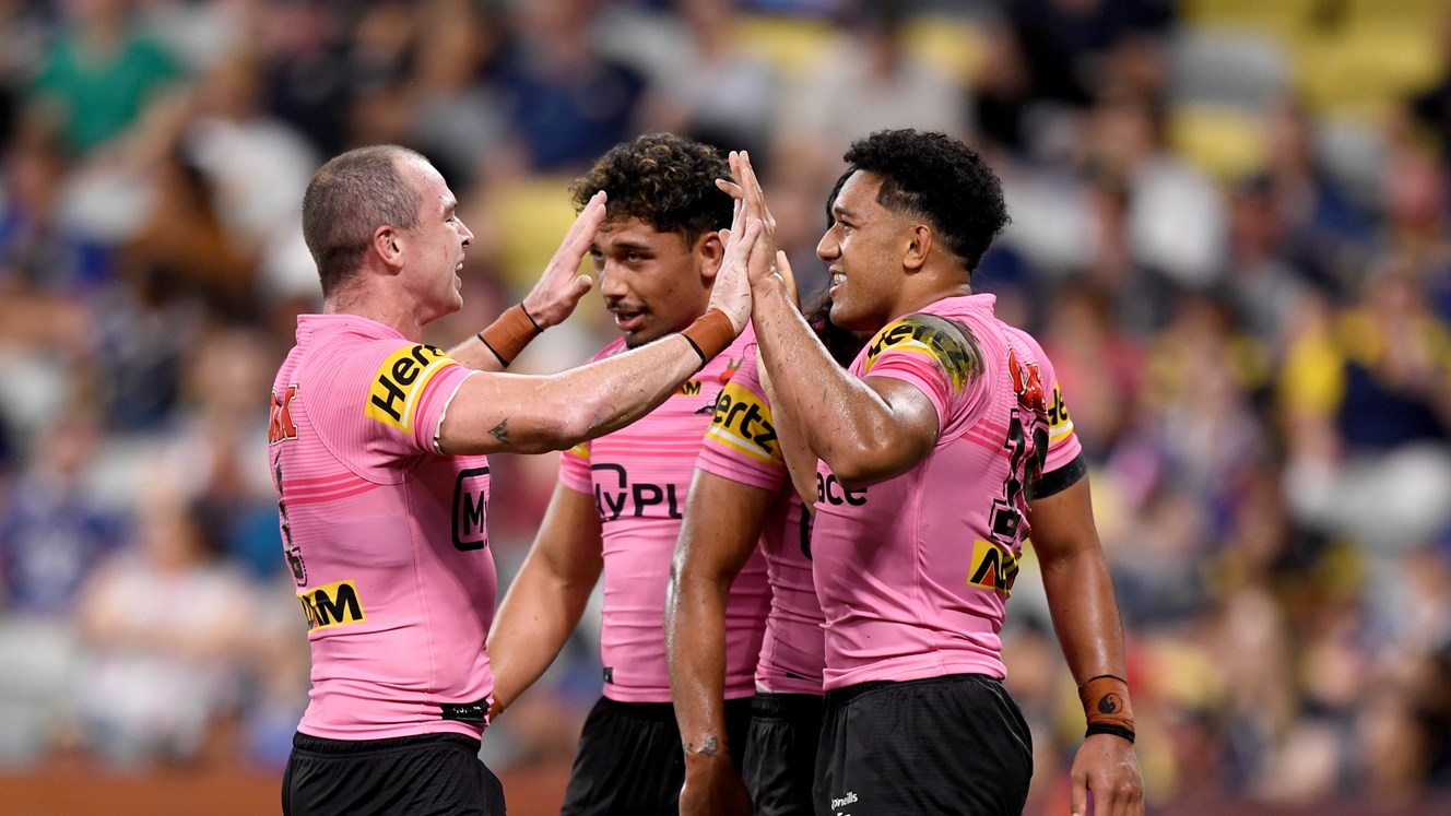 Pink wall: Remarkable defensive resolve gets Panthers home against Cowboys